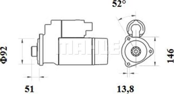 Wilmink Group WG2045427 - Démarreur cwaw.fr