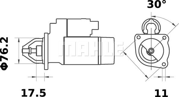 Wilmink Group WG2045042 - Démarreur cwaw.fr