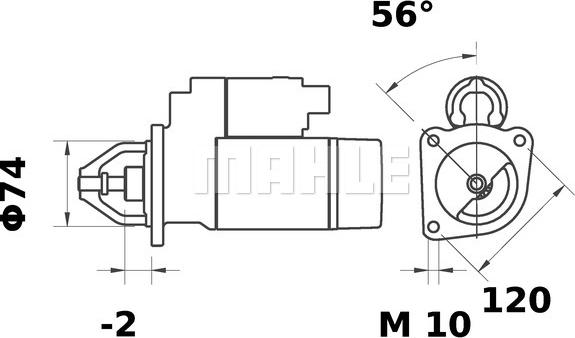 Wilmink Group WG2045070 - Démarreur cwaw.fr