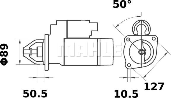 Wilmink Group WG2045179 - Démarreur cwaw.fr