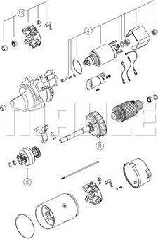 Wilmink Group WG2045399 - Démarreur cwaw.fr