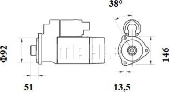 Wilmink Group WG2045398 - Démarreur cwaw.fr