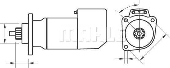 Wilmink Group WG2045340 - Démarreur cwaw.fr