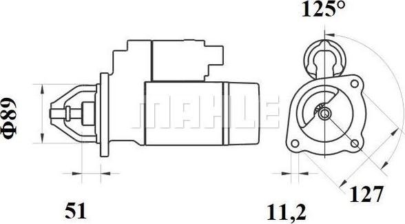 Wilmink Group WG2045384 - Démarreur cwaw.fr