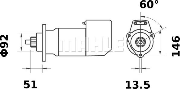 Wilmink Group WG2045258 - Démarreur cwaw.fr