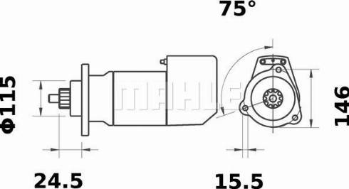 Wilmink Group WG2045273 - Démarreur cwaw.fr