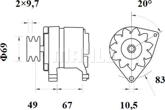 Wilmink Group WG2043424 - Alternateur cwaw.fr