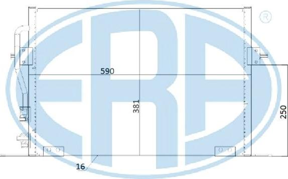 Wilmink Group WG2016811 - Condensateur, climatisation cwaw.fr