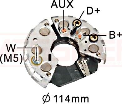 Wilmink Group WG2012495 - Pont de diodes, alternateur cwaw.fr