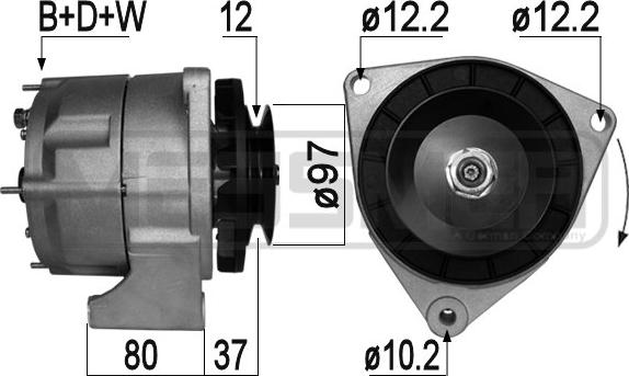 Wilmink Group WG2012453 - Alternateur cwaw.fr