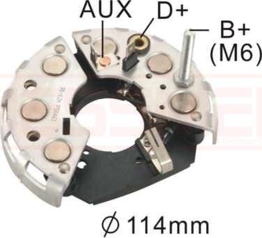 Wilmink Group WG2012487 - Pont de diodes, alternateur cwaw.fr