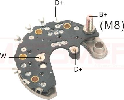 Wilmink Group WG2012548 - Pont de diodes, alternateur cwaw.fr