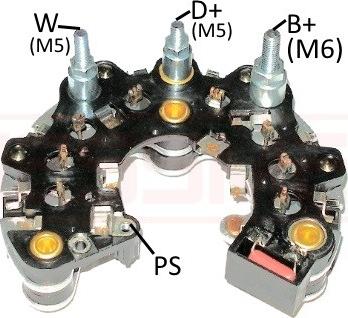 Wilmink Group WG2012578 - Pont de diodes, alternateur cwaw.fr