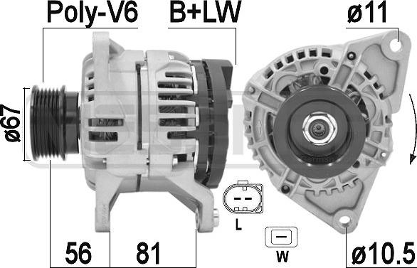 Wilmink Group WG2012396 - Alternateur cwaw.fr