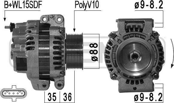 Wilmink Group WG2012385 - Alternateur cwaw.fr