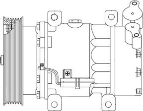 Wilmink Group WG2039880 - Compresseur, climatisation cwaw.fr