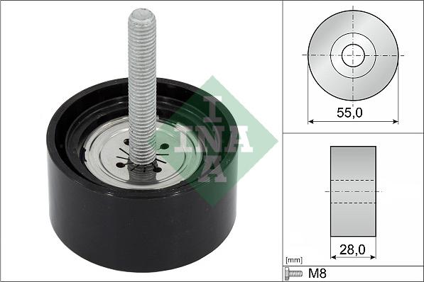 Wilmink Group WG2071389 - Poulie renvoi / transmission, courroie trapézoïdale à nervures cwaw.fr