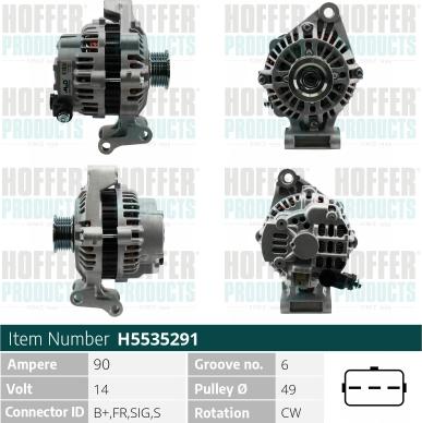 Wilmink Group WG2196982 - Alternateur cwaw.fr