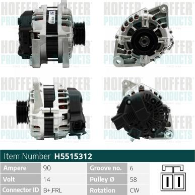 Wilmink Group WG2196924 - Alternateur cwaw.fr