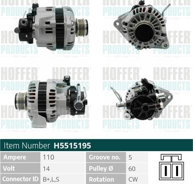 Wilmink Group WG2196898 - Alternateur cwaw.fr