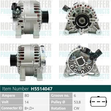 Wilmink Group WG2196857 - Alternateur cwaw.fr