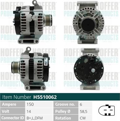 Wilmink Group WG2196795 - Alternateur cwaw.fr