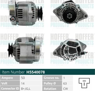 Wilmink Group WG2197000 - Alternateur cwaw.fr