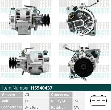 Wilmink Group WG2197034 - Alternateur cwaw.fr