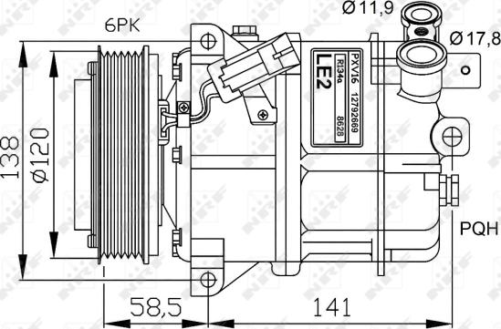 Wilmink Group WG2159590 - Compresseur, climatisation cwaw.fr