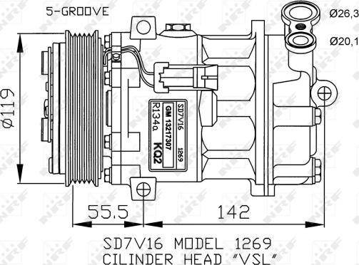 Wilmink Group WG2159640 - Compresseur, climatisation cwaw.fr