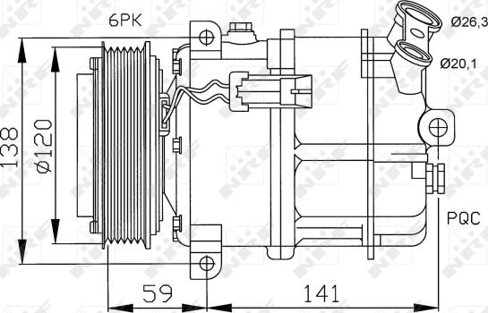 Wilmink Group WG2159199 - Compresseur, climatisation cwaw.fr