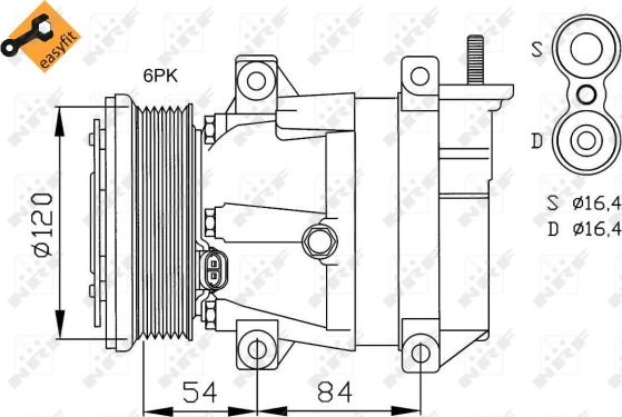 Wilmink Group WG2159397 - Compresseur, climatisation cwaw.fr