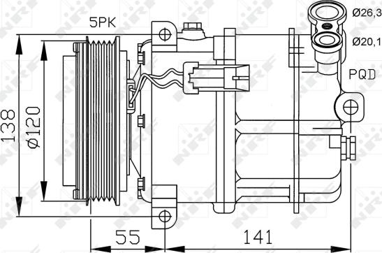 Wilmink Group WG2159300 - Compresseur, climatisation cwaw.fr