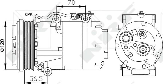 Wilmink Group WG2159261 - Compresseur, climatisation cwaw.fr