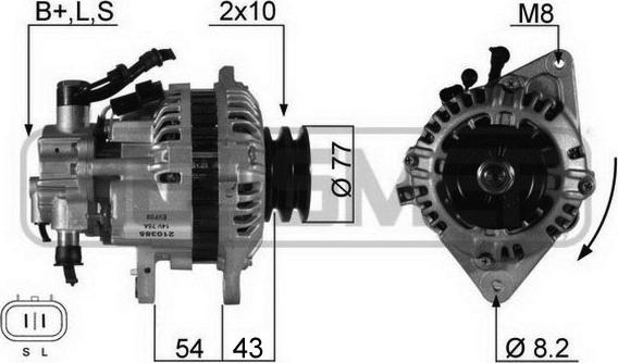 Wilmink Group WG2150871 - Alternateur cwaw.fr