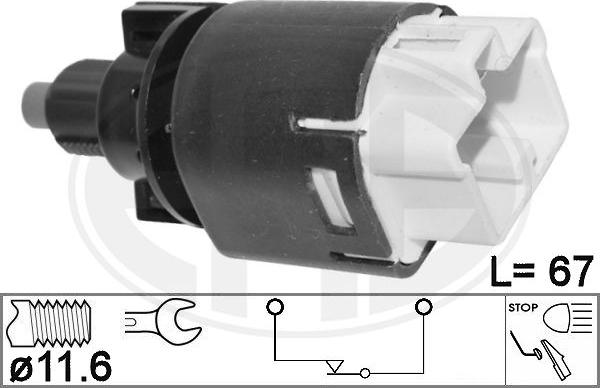 Wilmink Group WG2151270 - Interrupteur des feux de freins cwaw.fr