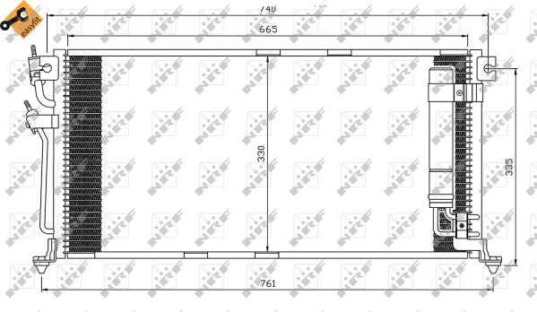 Wilmink Group WG2160969 - Condensateur, climatisation cwaw.fr