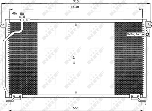 Wilmink Group WG2160870 - Condensateur, climatisation cwaw.fr