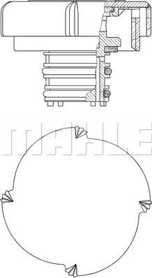 Wilmink Group WG2184228 - Bouchon, réservoir de liquide de refroidissement cwaw.fr