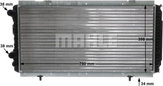 Wilmink Group WG2183480 - Radiateur, refroidissement du moteur cwaw.fr