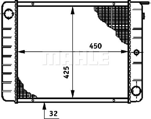 Wilmink Group WG2183859 - Radiateur, refroidissement du moteur cwaw.fr