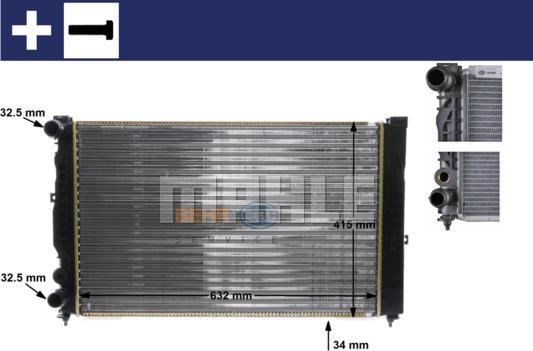 Wilmink Group WG2183854 - Radiateur, refroidissement du moteur cwaw.fr