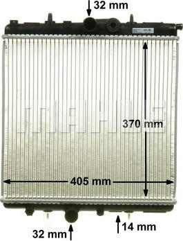 Wilmink Group WG2183715 - Radiateur, refroidissement du moteur cwaw.fr