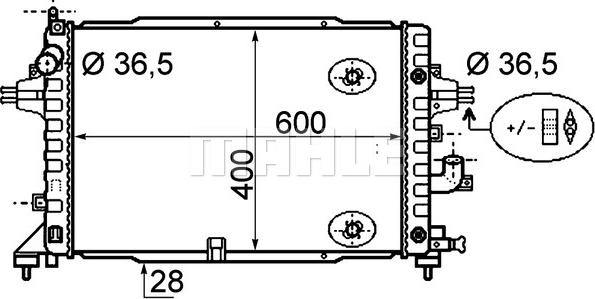 Wilmink Group WG2182888 - Radiateur, refroidissement du moteur cwaw.fr