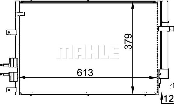 Wilmink Group WG2369146 - Condensateur, climatisation cwaw.fr