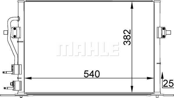 Wilmink Group WG2368693 - Condensateur, climatisation cwaw.fr