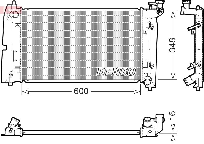 Wilmink Group WG2339272 - Radiateur, refroidissement du moteur cwaw.fr