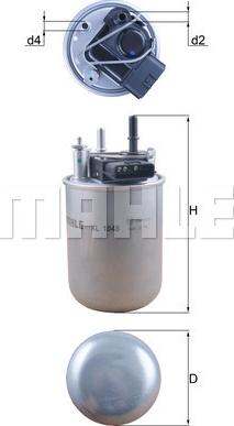 Wilmink Group WG2325943 - Filtre à carburant cwaw.fr