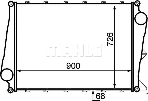 Wilmink Group WG2370579 - Intercooler, échangeur cwaw.fr