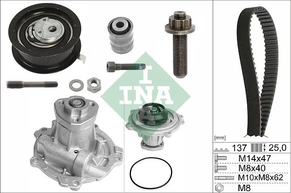 Wilmink Group WG2263973 - Pompe à eau + kit de courroie de distribution cwaw.fr